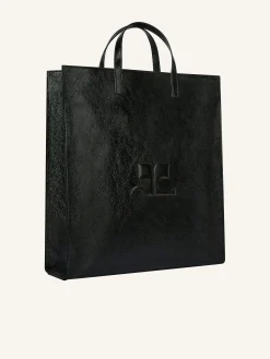 AC NAPLACK LEATHER TOTE BAG