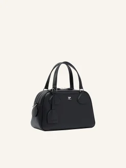 AC STUD LEATHER BOWLING BAG
