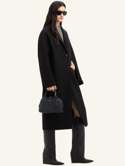 AC STUD LEATHER BOWLING BAG