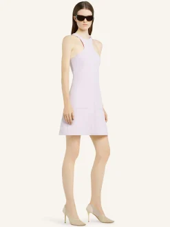 A-LINE SLEEVELESS SCUBA DRESS