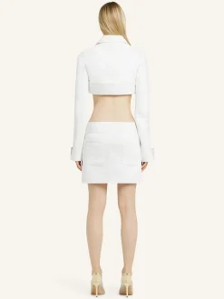 BELTED MINI SKIRT
