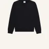 BUTTONED FLEECE SWEATSHIRT