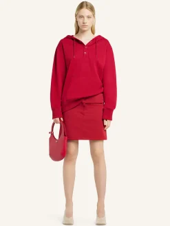 BUTTONED SWEATSHIRT