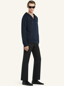 BUTTONED SWEATSHIRT