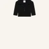 CROPPED KNIT POLO