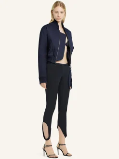 CROPPED SCUBA BOMBER JACKET