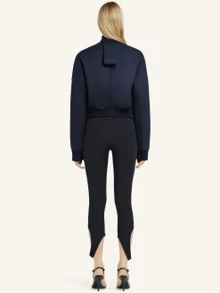 CROPPED SCUBA BOMBER JACKET