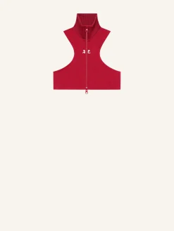 CROPPED SCUBA TRACKSUIT JACKET