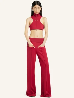 CROPPED SCUBA TRACKSUIT JACKET