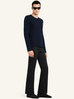 CUT-OUT KNIT SWEATER