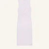 DRAPED SLEEVELESS DRESS
