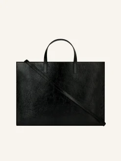 HERITAGE AC NAPLACK LEATHER TOTE BAG
