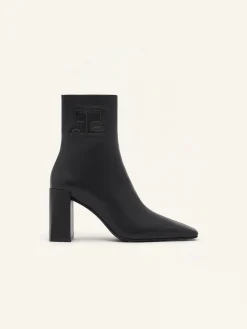 HERITAGE LEATHER ANKLE BOOTS