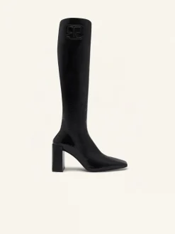 HERITAGE NAPLACK KNEE BOOTS