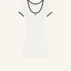 HOLISTIC CONTRAST MINI DRESS