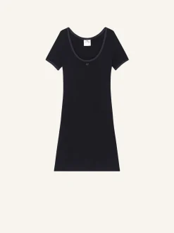 HOLISTIC CONTRAST MINI DRESS