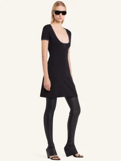 HOLISTIC CONTRAST MINI DRESS