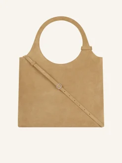 HOLY DAY SUEDE TOTE BAG