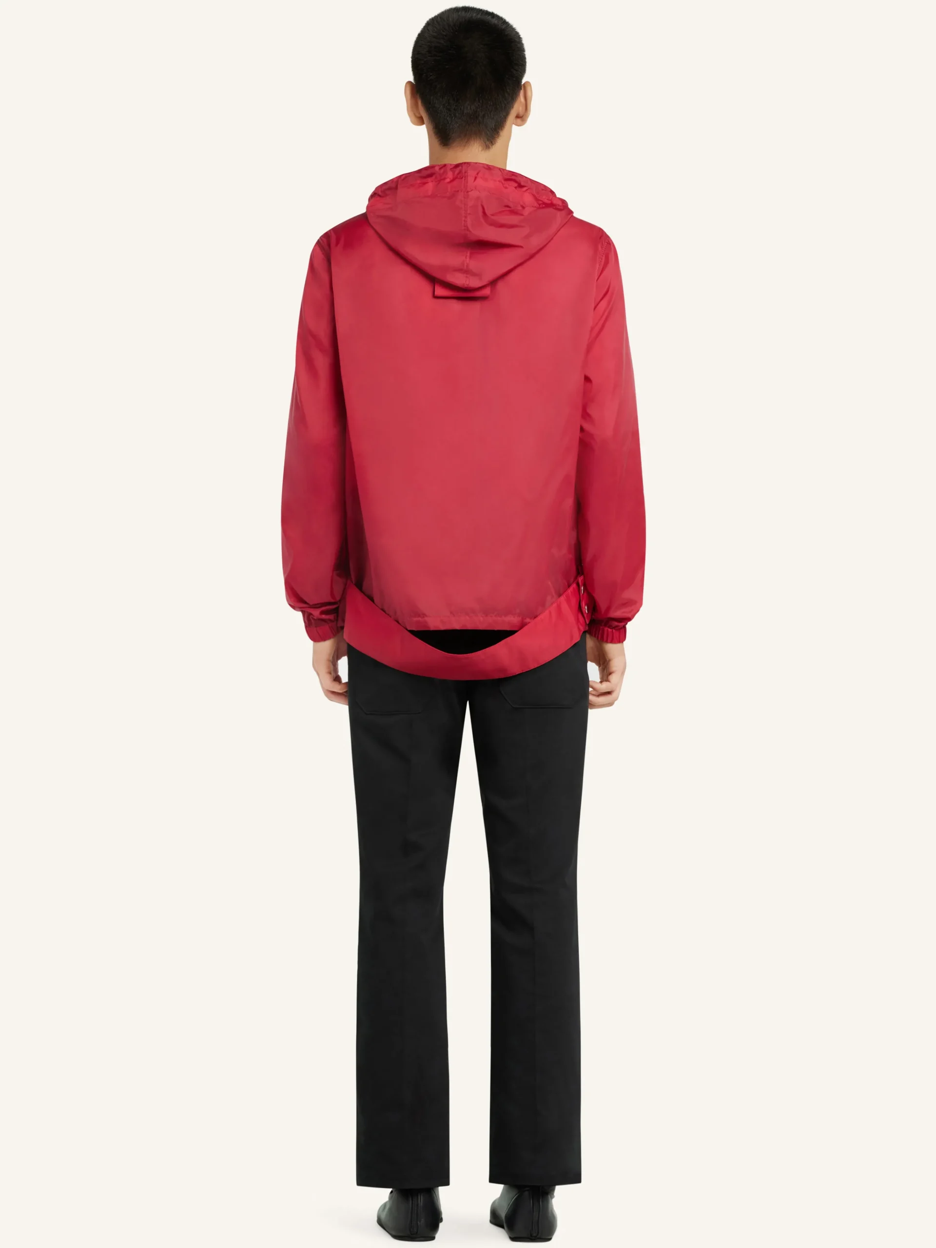 HOODED WINDBREAKER