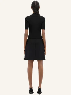 ICONIC RIB KNIT POLO SHIRT
