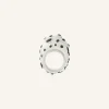 INFINITY FLECKED METAL RING