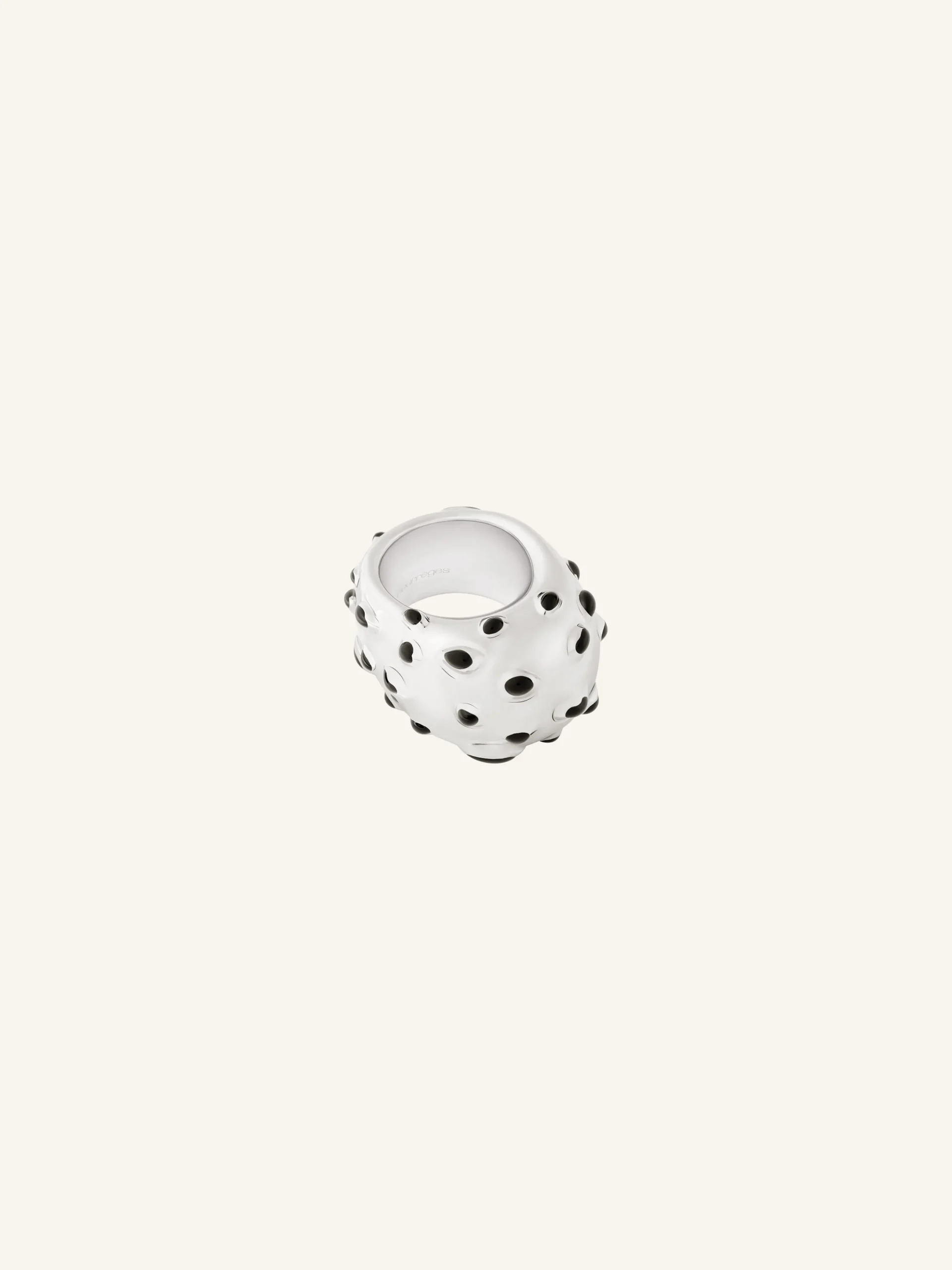 INFINITY FLECKED METAL RING