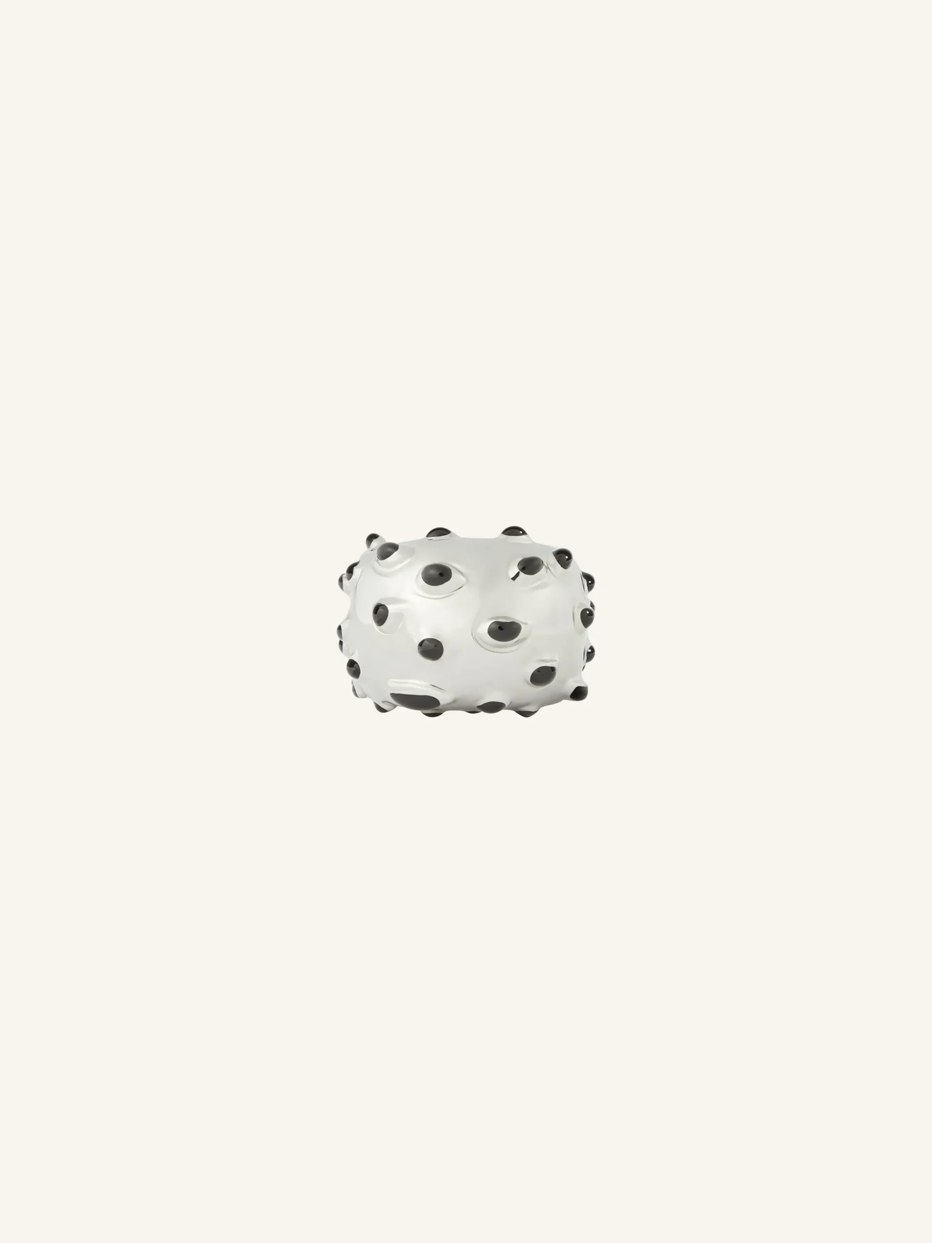 INFINITY FLECKED METAL RING