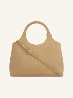 LARGE HOLY DAY SUEDE BAG