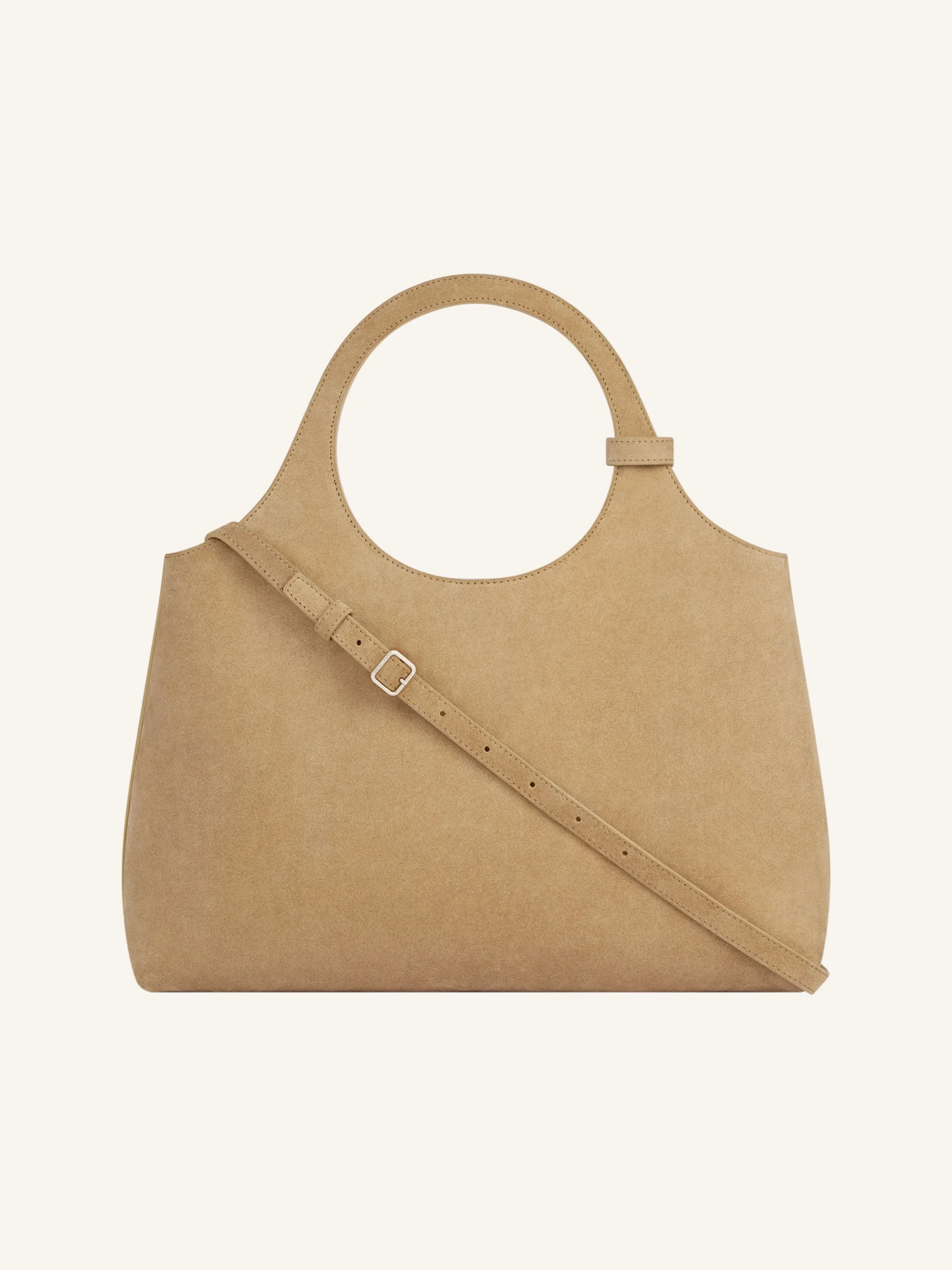 LARGE HOLY DAY SUEDE BAG