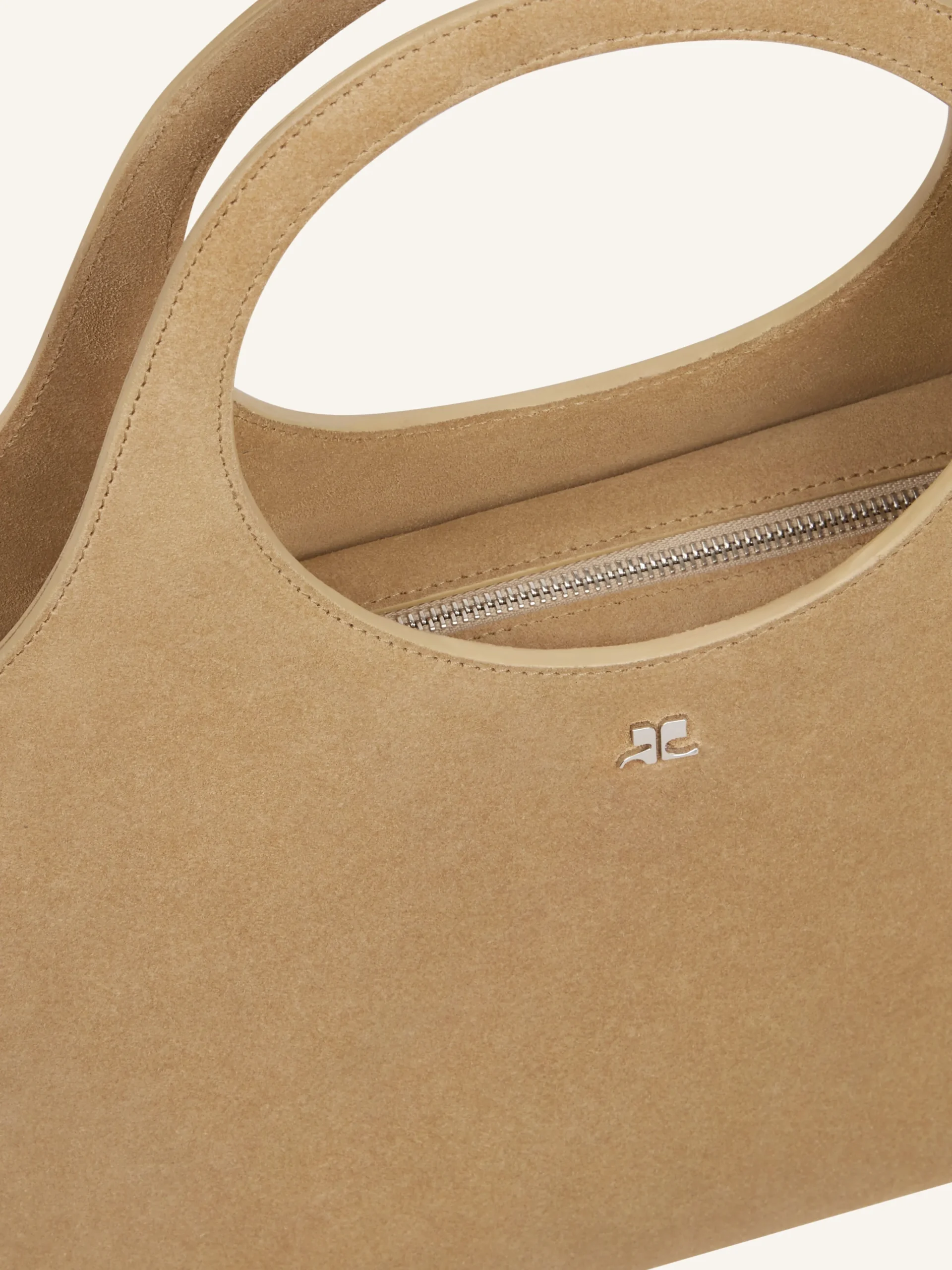 LARGE HOLY DAY SUEDE BAG