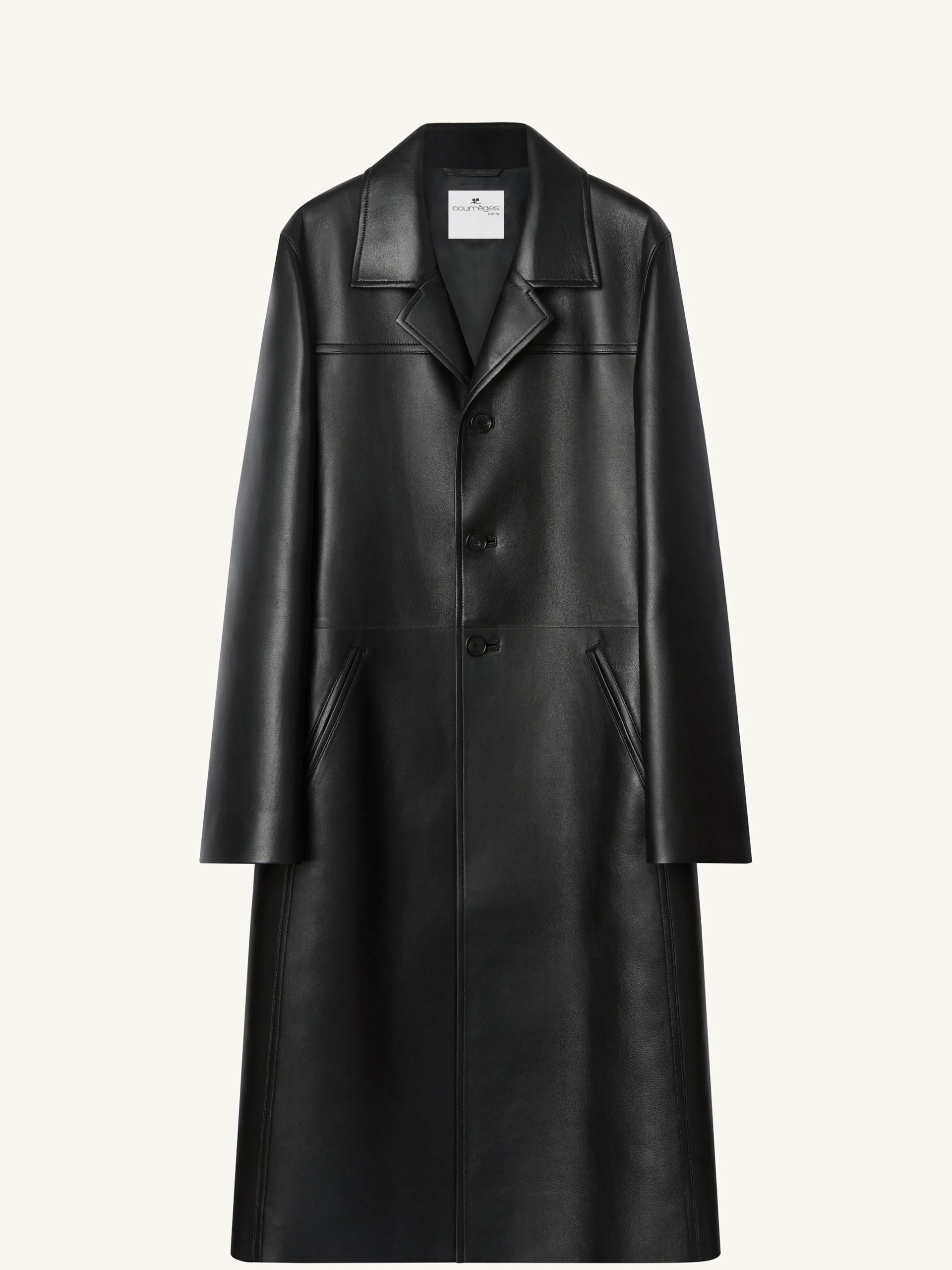LEATHER COAT