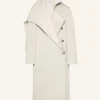 LONG OBLIQUE TRENCH COAT