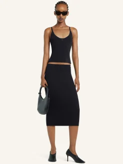 LOOP RIB KNIT SKIRT