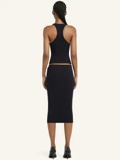 LOOP RIB KNIT SKIRT