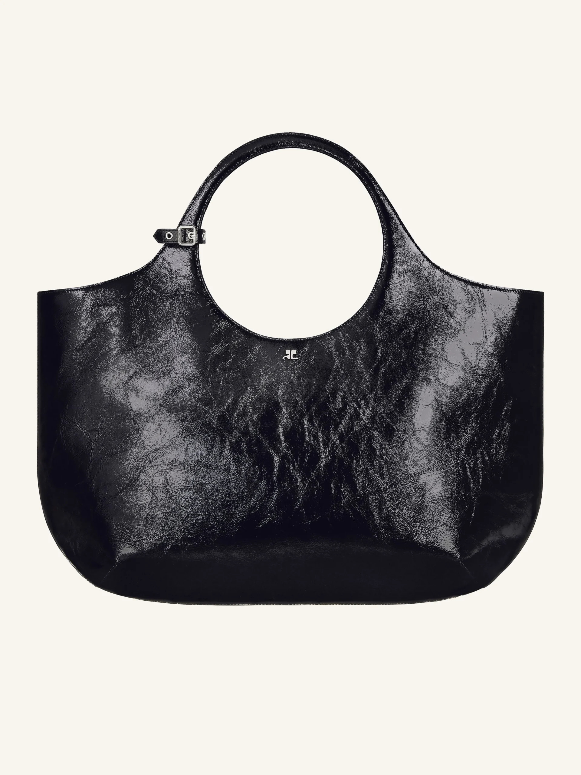 MAXI HOLY NAPLACK LEATHER BAG