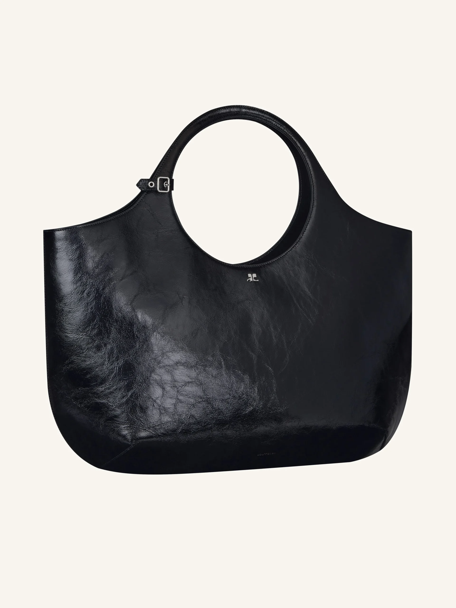 MAXI HOLY NAPLACK LEATHER BAG