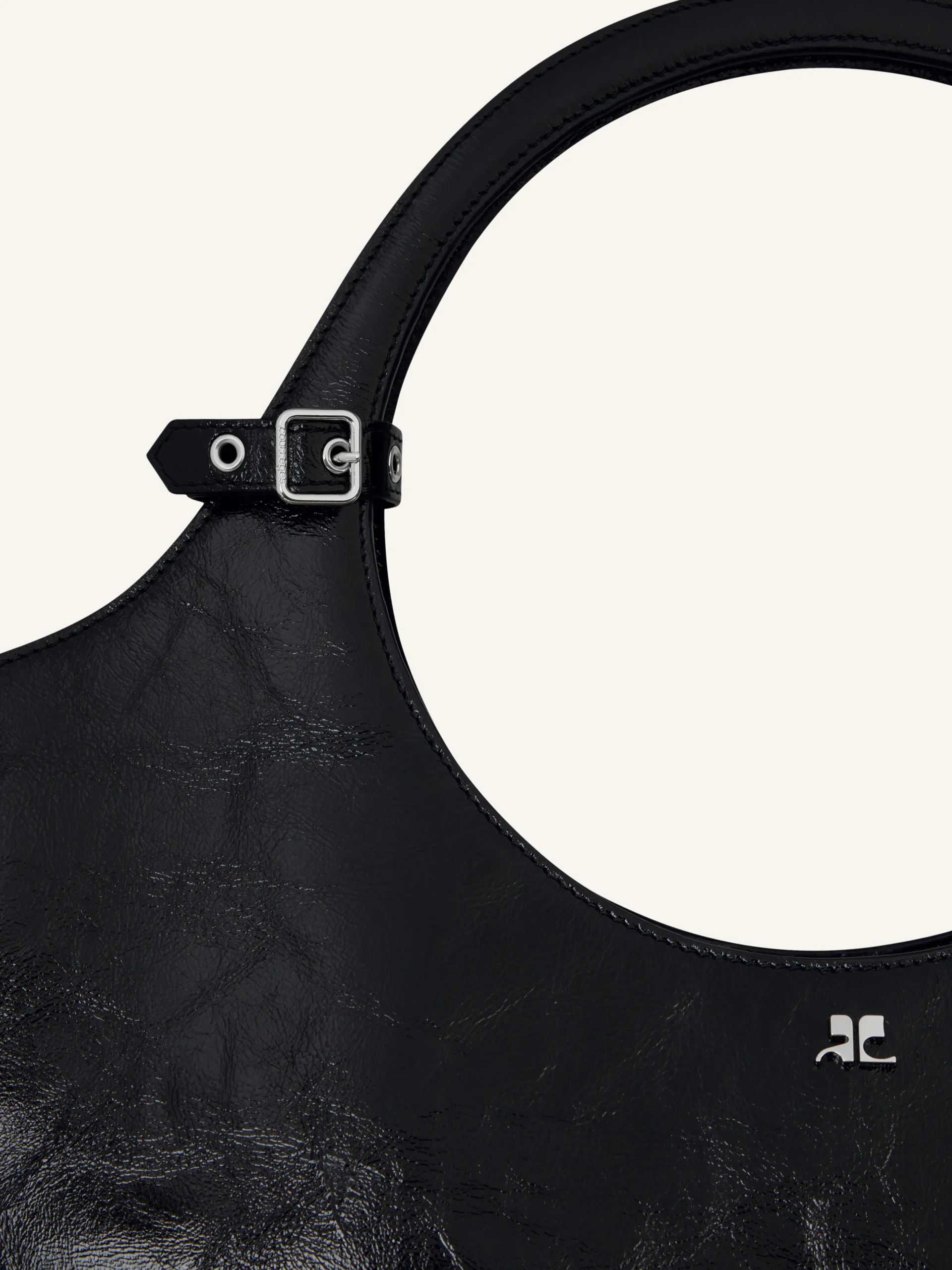 MAXI HOLY NAPLACK LEATHER BAG