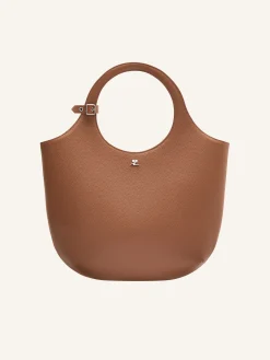 MEDIUM HOLY GRAINED LEATHER BAG