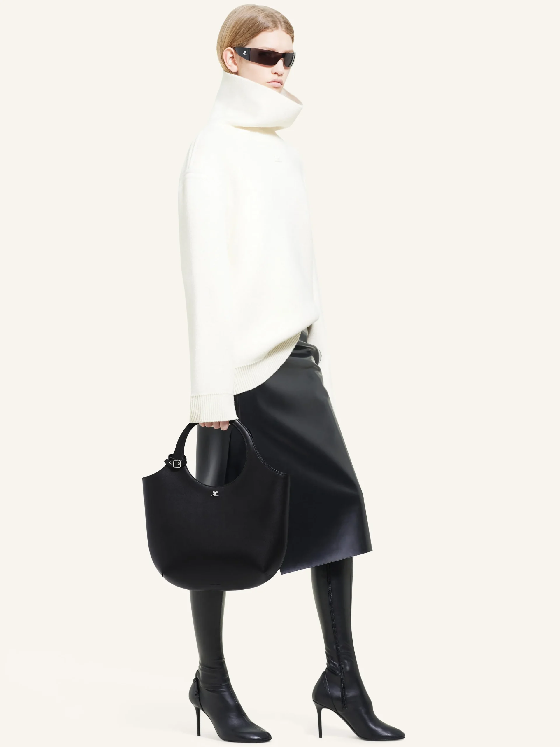 MEDIUM HOLY LEATHER BAG