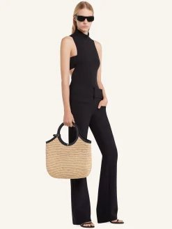 MEDIUM HOLY RAFFIA BAG