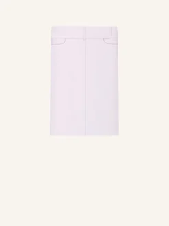 MID LENGHT BELTED SKIRT