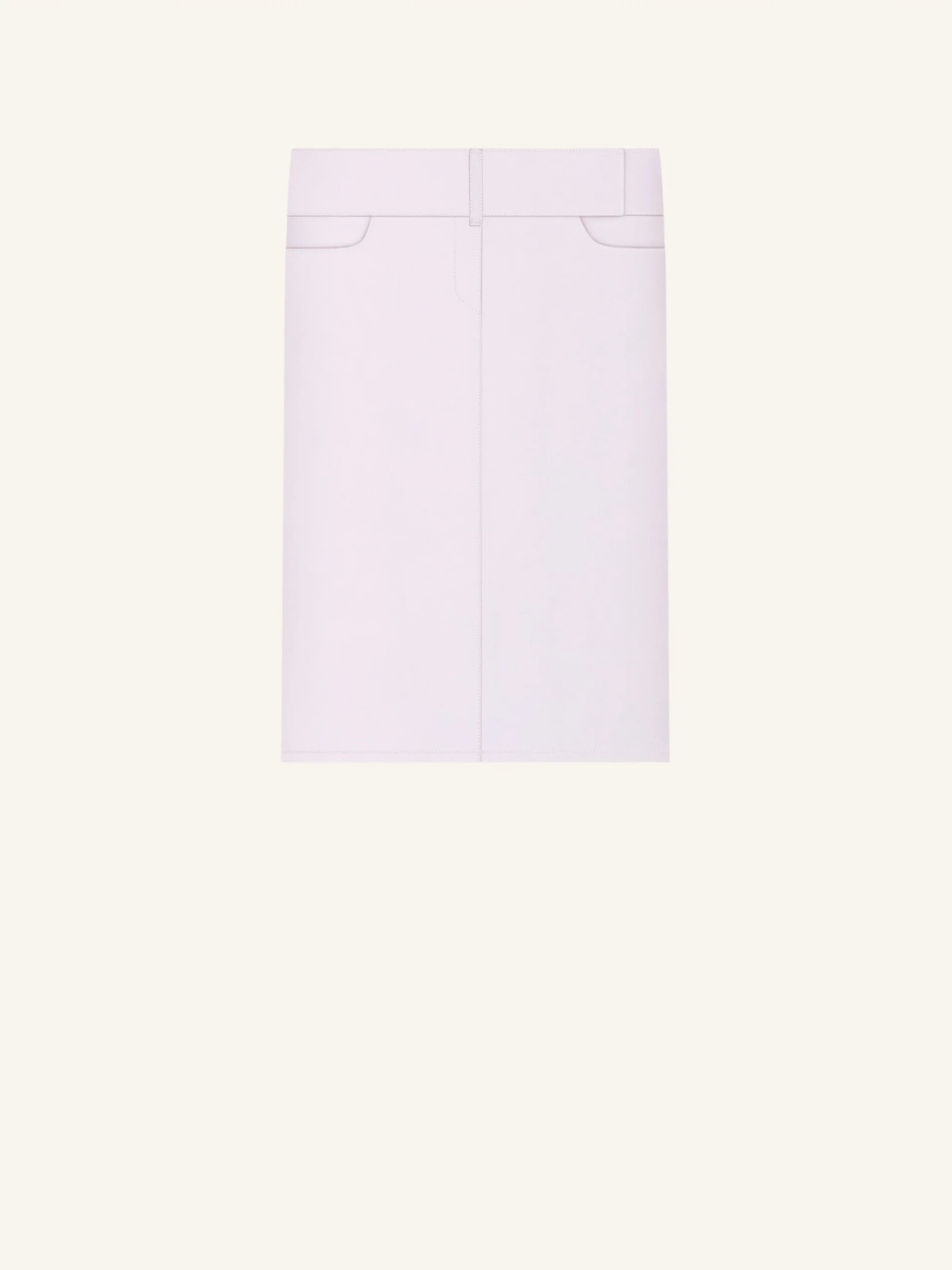 MID LENGHT BELTED SKIRT