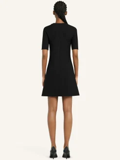 MINI A-LINE SCUBA DRESS
