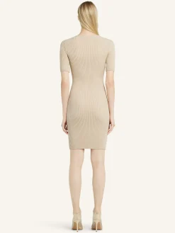 MINI CUT-OUT KNIT DRESS