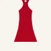 MINI SCUBA RIB KNIT DRESS