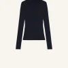 MOCKNECK LIGHT RIB SWEATER