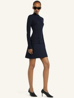 MOCKNECK LIGHT RIB SWEATER