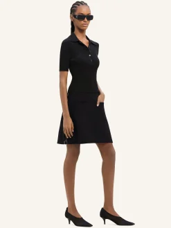 MULTI-BUCKLE WOOL MINI SKIRT
