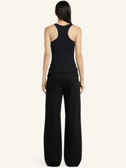 OBLIQUE 90'S RIB TANK TOP