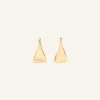 ONE BRASS EARRINGS